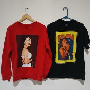 Selena Quintanilla Sweatshirt & T-Shirt Size: S